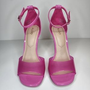 Aldo Ligoria pink Heels, women's size 5, EU 35
